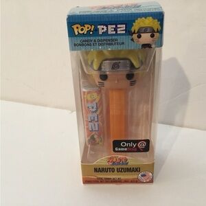 PEZ Funko Pop candy dispenser.Limited edition. New. Naruto Uzumaki